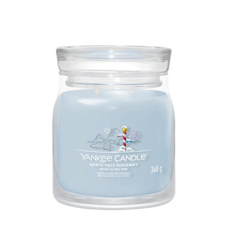 Yankee Candle North Pole Hideaway Signature Medium Jar
