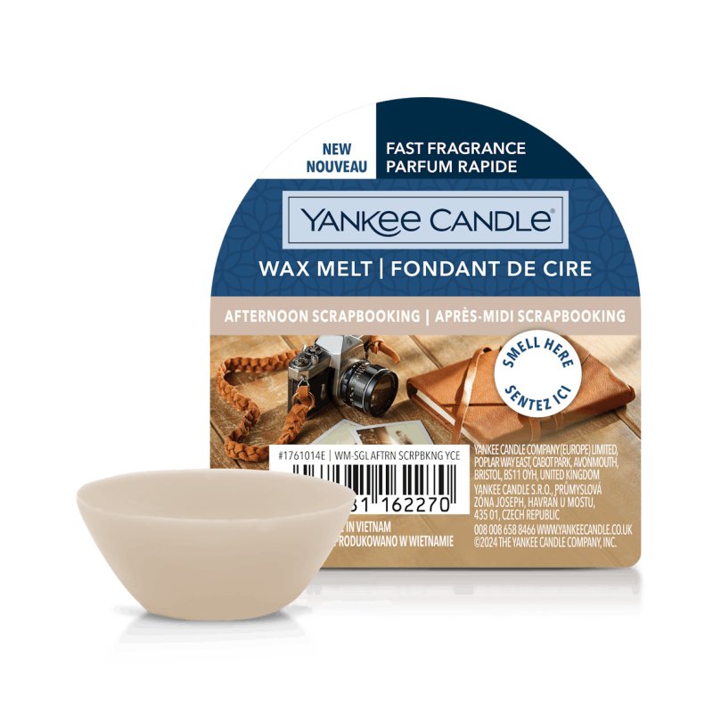 Yankee Candle Wax Melt Afternoon Scrapbooking Home Perfume Enviro