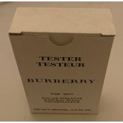 Burberry Eau De Toilette Spray Tester 3.4 Fl Oz for Men