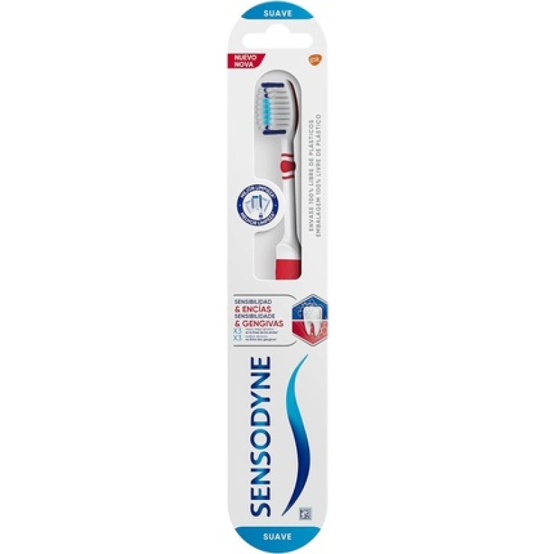 Sensodyne Soft White Toothbrush for Sensitivity and Gums 1 Count