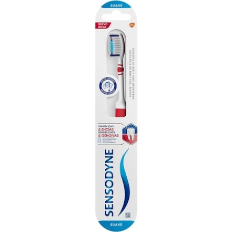 Sensodyne Soft White Toothbrush for Sensitivity and Gums 1 Count