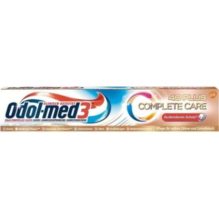 Odol-med 3 Complete Care 40 Plus Toothcream 75ml