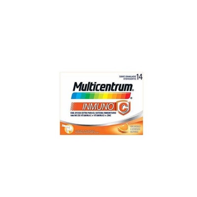 Multicentrum Immuno C Effervescent Granule Envelopes 14 Pack