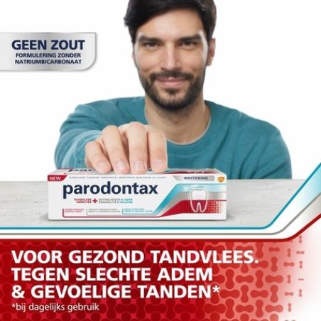 Parodontax Toothpaste Gums Sensitivity & Breath Whitening 75 Ml