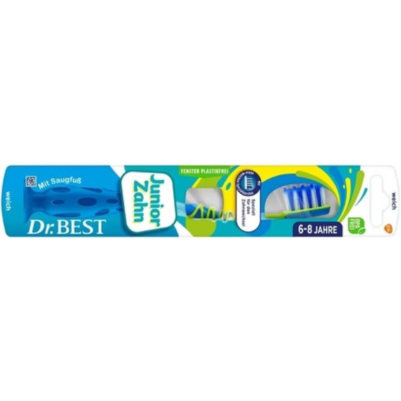 Dr. BEST Junior Toothbrush Soft for Kids 6 Years and Older