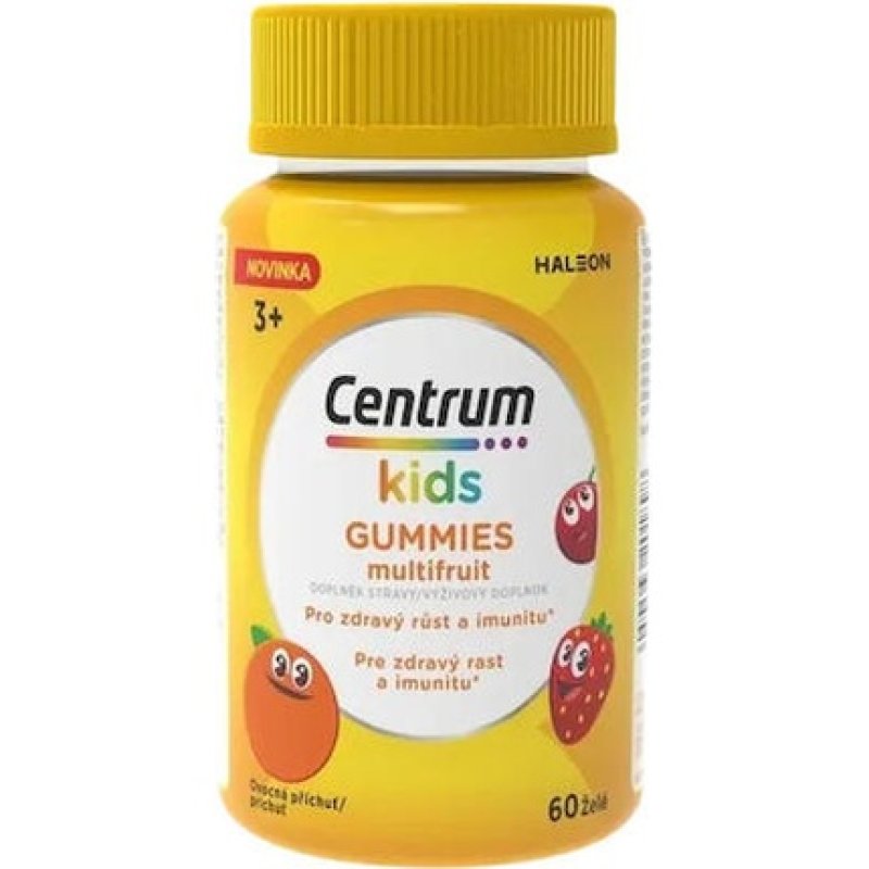 Centrum Kids Gummies Multifruit - Children's Dietary Supplement, 60 Gummies