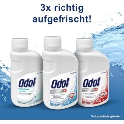 Odol Mouthwash Breath Clear Alcohol-Free Concentrate 125ml