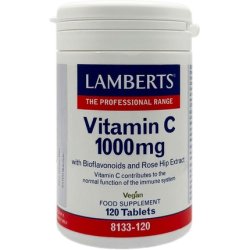 Lamberts Vitamin C 1000mg with Bioflavonoids 120 Tablets