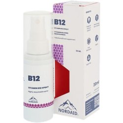 Nordaid Vitamin B12 Sublingual Spray For The Nervous System - 30ml