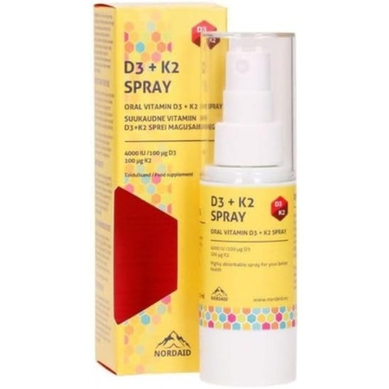 Nordaid K2 D3 Oral Spray 30ml