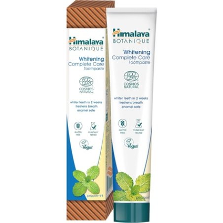 Ecocert Cosmos Natural Certified Himalaya Botanique Whitening Complete Care