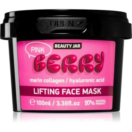Beauty Jar Berry Pink Face Firming Mask - 100 ml
