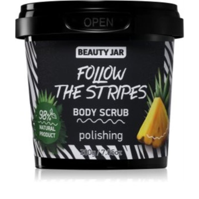 Beauty Jar Follow The Stripes Body Scrub - 200 Grams