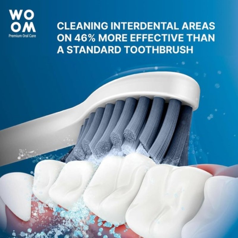 WOOM 5200 Ultra Soft Toothbrush Mix Blue