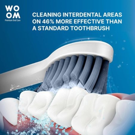 WOOM 5200 Ultra Soft Toothbrush Mix Blue