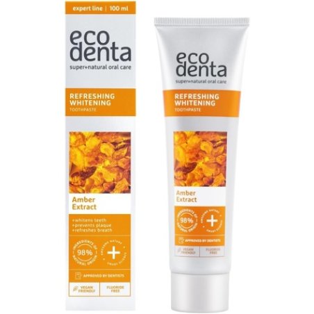 Ecodenta Amber Whitening Toothpaste Fluoride-Free