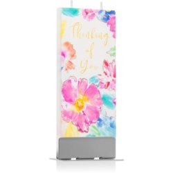 Flatyz Greetings Thinking of You Decorative Candle - 6x15 cm