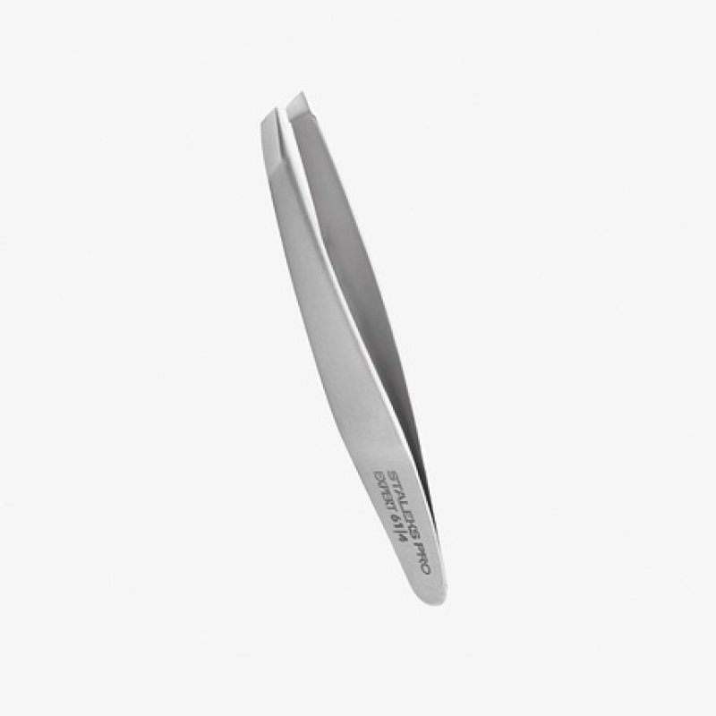 Staleks Expert 61 Type 4 Slant Eyebrow Tweezers