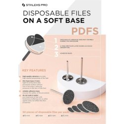 Staleks Pro Expert Adhesive Refills with Foam Base - Soft Podic Professional