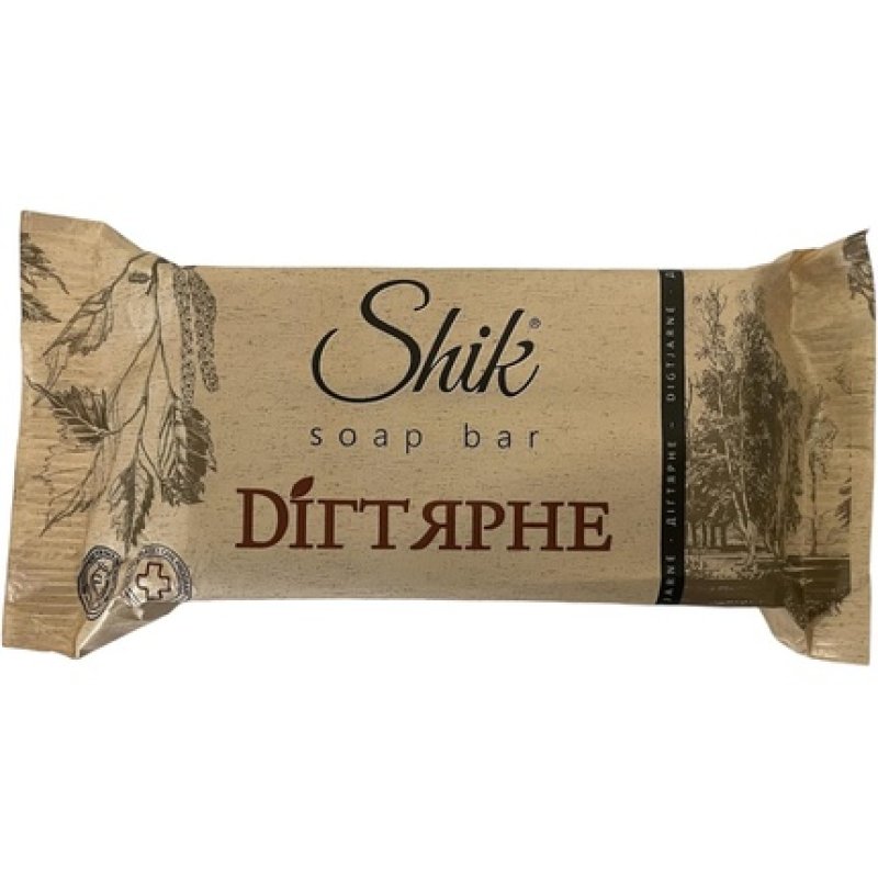 Natural Ukraine Birch Tar Soap Bar 140g Antiseptic Acne Antibacterial