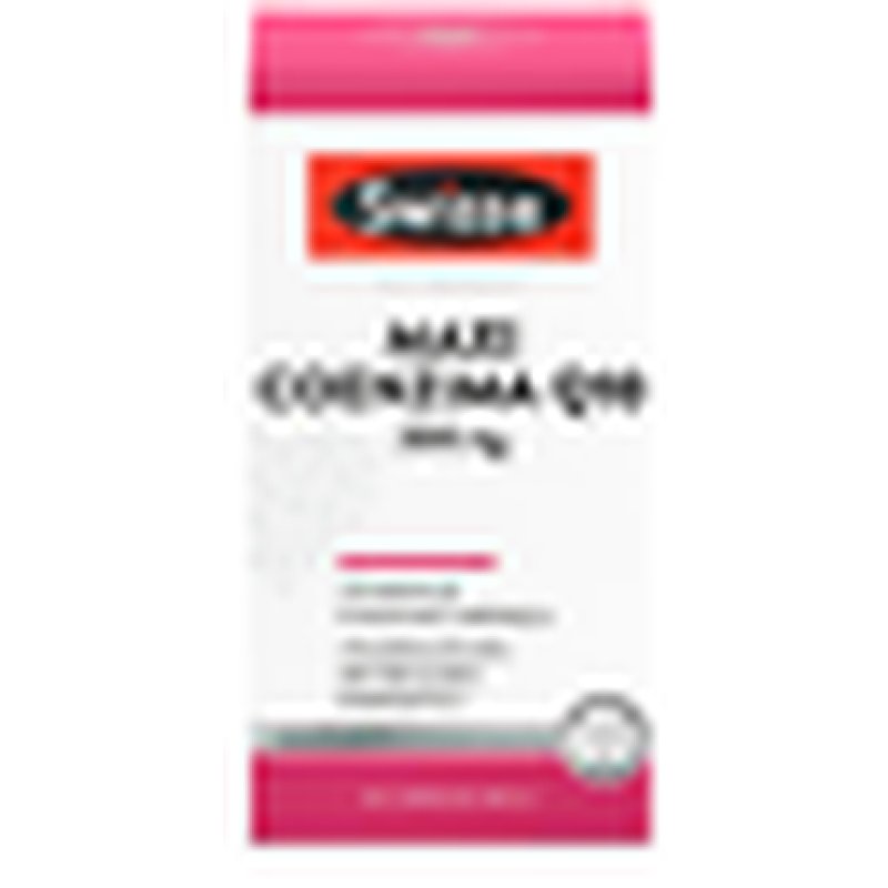 Swisse Maxi Coenzyme Q10 Dietary Supplement 30 Capsules