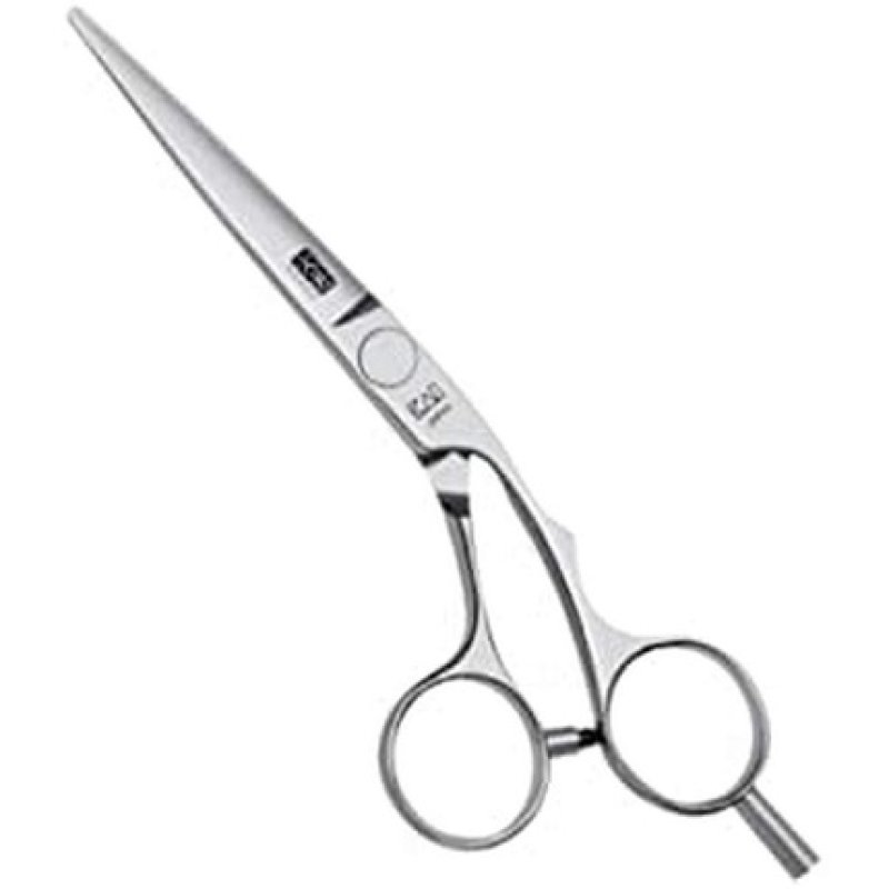 Kasho Silver KSI-55OS Hair Scissors 5.5 Inch Offset