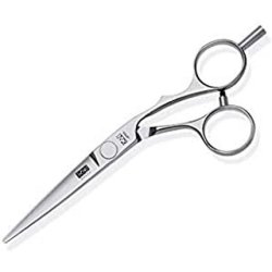 Kasho Silver KSI-65OS Hair Scissors 6.5 Inch Offset