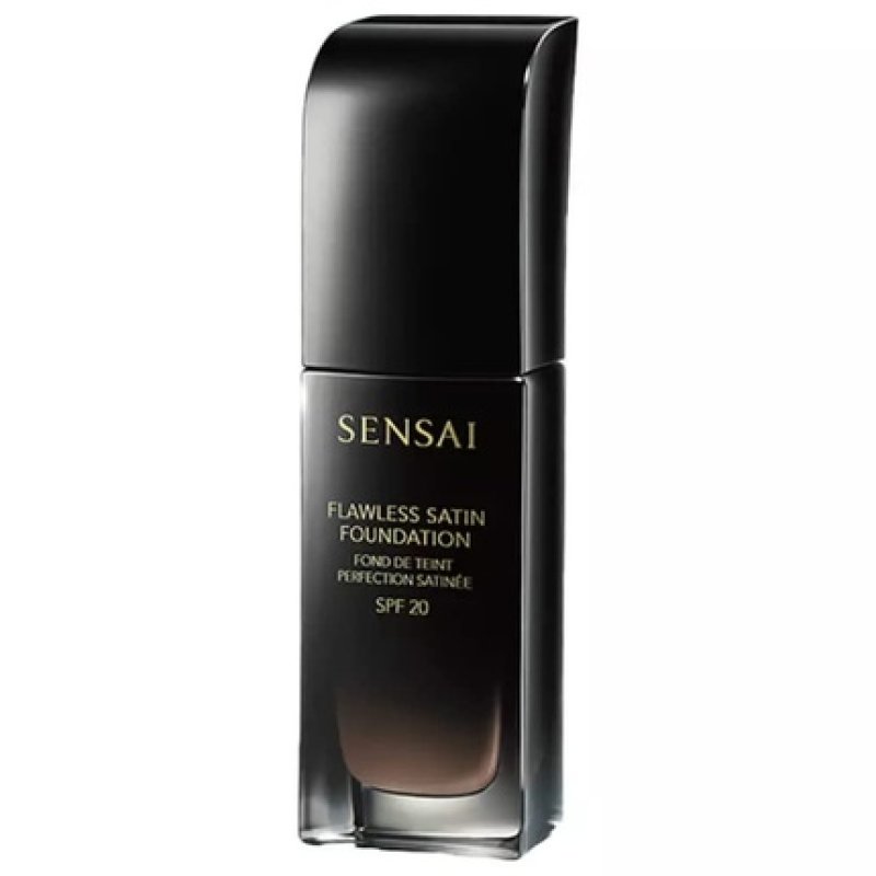 Sensai Flawless Satin Foundation Spf20 206 Brown Beige 30ml