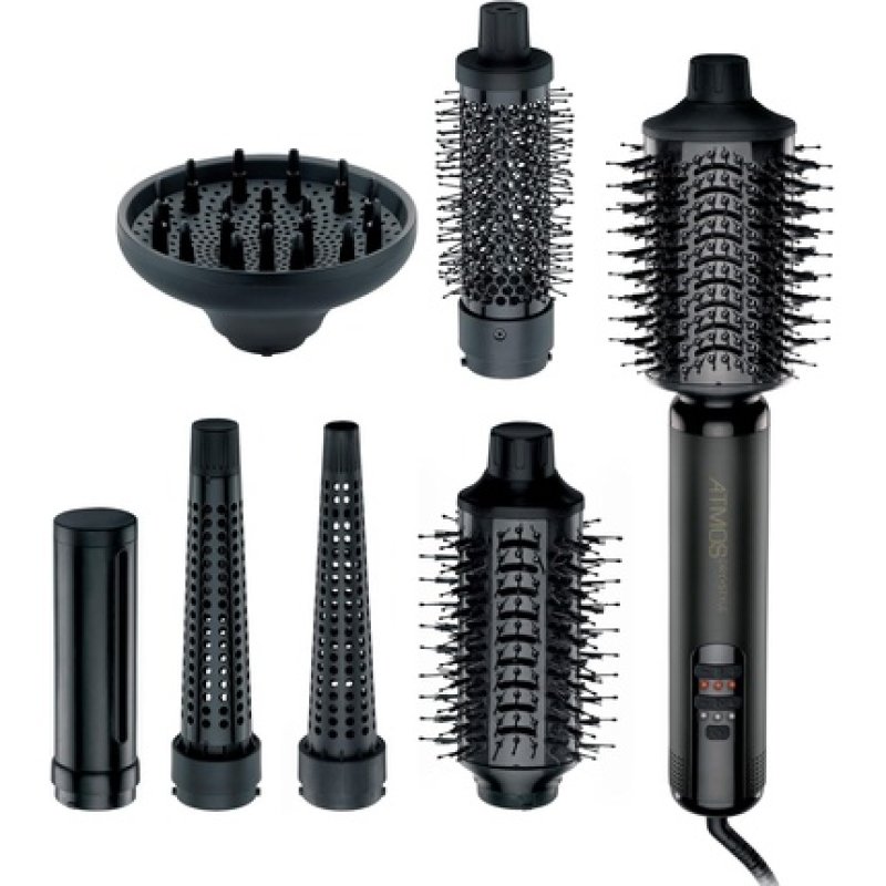 Diva Pro Styling Atmos Dry Style 7 in 1 Air Styler & Hairdryer for Drying, Styling, Volume, Curls, and Waves