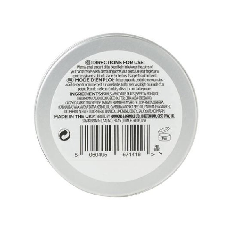 Hawkins & Brimble 5060495671418 remède et soin pour la barbe et la moustache 50 g Baume pour barbe