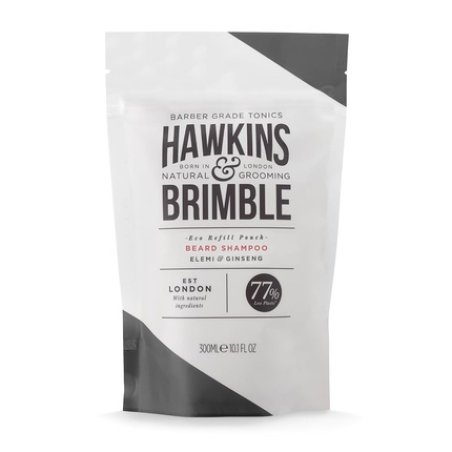 Hawkins & Brimble Beard Shampoo Refill Pouch 10.1 fl oz
