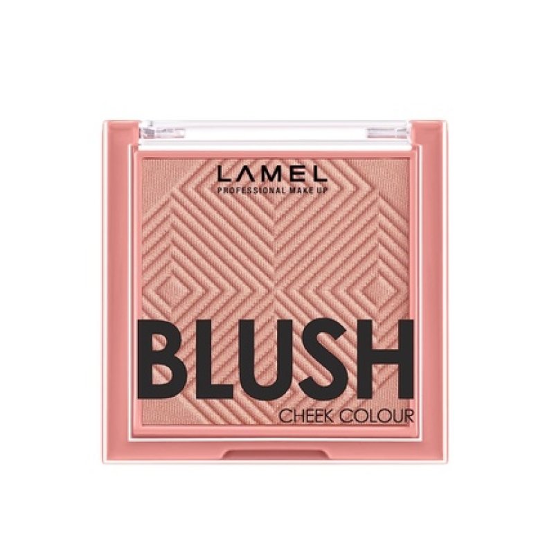 Lamel Blush Cheek Colour 4 Universal Shades Enhancing and Defining Shapes and Features 3.8g / 0.13 oz - Shade № 402