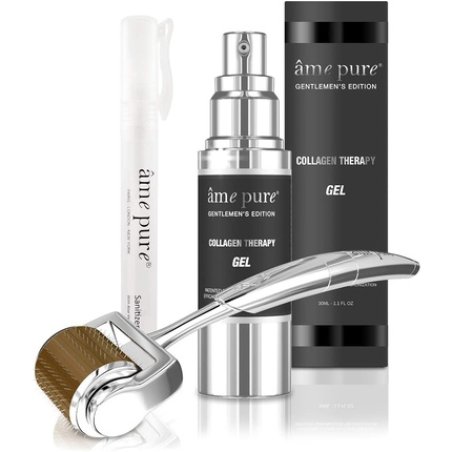 âme pure CIT Face Roller GENTLEMEN Basic Set Microneedle Roller Serum for Men 0.5mm