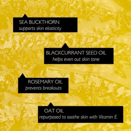 UpCircle Travel Mini Cleansing Face Balm with Apricot 20ml - Natural Cleanser To Remove Makeup Clear Blackheads - Sea