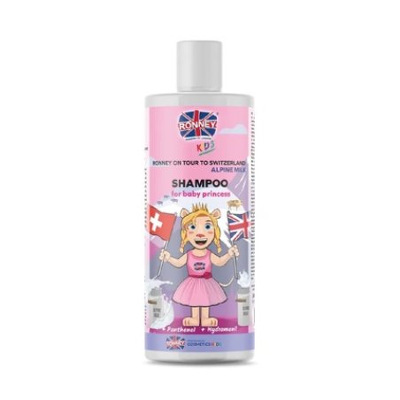 Ronney Kids On Tour To Switzerland Shampoo For Baby Princess - Alpine Milk, 300ml
