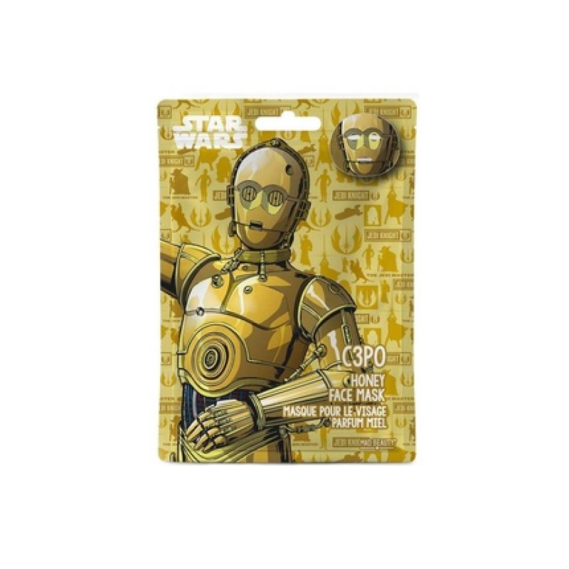 MAD Beauty Disney Star Wars C3PO Face Mask 30g Moisturizing and Soothing for Radiant Skin