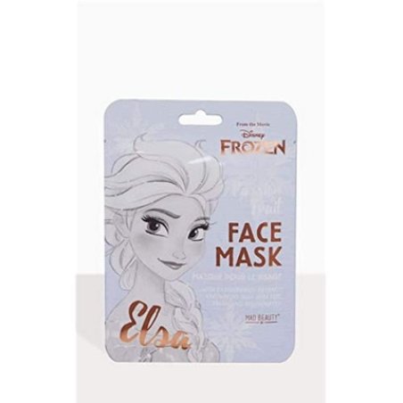 MAD Beauty Disney Frozen Elsa Face Mask - Moisturizing and Refreshing Sheet Mask for Nourished Skin and a Beautiful