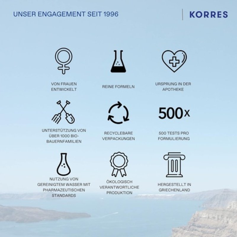 KORRES Sweet Almond Nail Colour 95 Stone Grey Vegan Nail Polish with Gel Effect 11ml