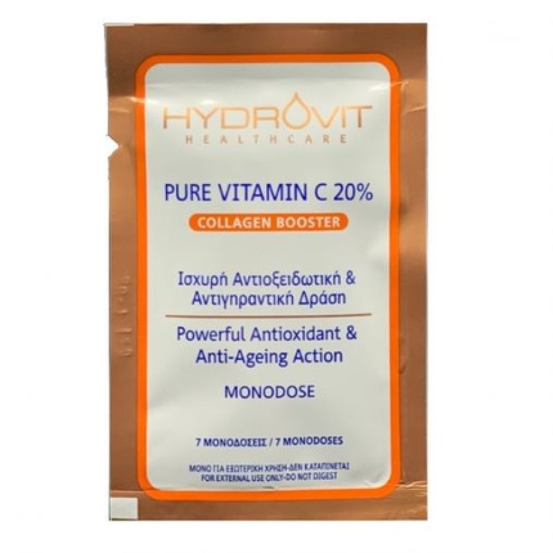 Hydrovit Pure Vitamin C 20% Collagen Booster - 7 Capsules
