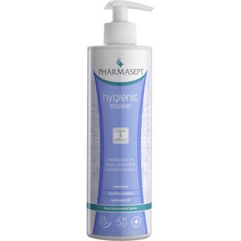 Pharmasept Tol Velvet Hygienic Shower - Gentle Antiseptic Action For Body, Face, And Sensitive Area - 500ml