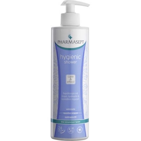 Pharmasept Tol Velvet Hygienic Shower - Gentle Antiseptic Action For Body, Face, And Sensitive Area - 500ml
