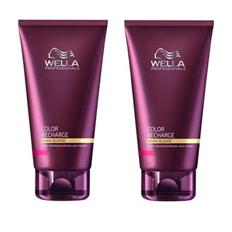 Wella Care Color Recharge Color Refreshing Conditioner for Warm Blonde Tones 200ml