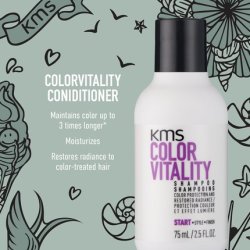 KMS Color Vitality Travel Set with Shampoo and Conditioner 75ml