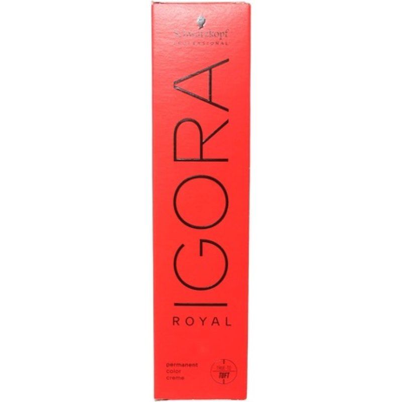 Schwarzkopf Igora Royal 6-1 Dark Blonde Cendre Permanent Hair Color 60ml