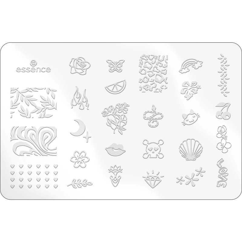 Essence 946690 Sticker pour ongles 1 pièce(s) Argent