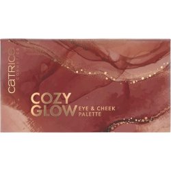 Catrice Cozy Glow Eye & Cheek Palette Rouge Palette 6 Colors Long-Lasting Shimmering Matte Vegan Perfume Alcohol