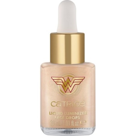 Catrice Wonder Woman Liquid Luminizer Face Drops Facial Serum Natural