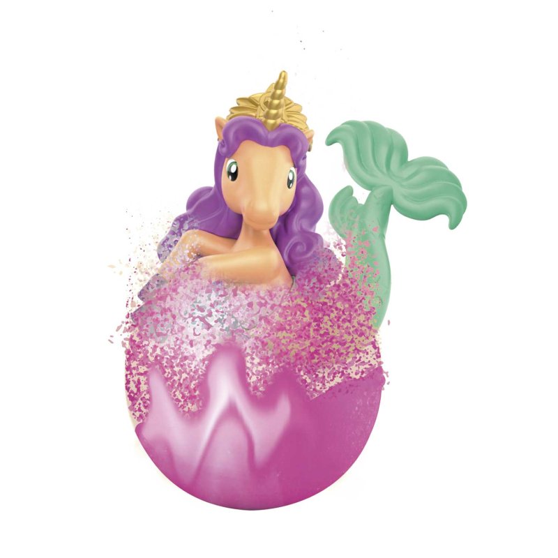 INKEE GALUPY MERMAID Mermaid Bath Bomb with Surprise, Kids Bath Bomb in Shell Shape with Mermaid Figures & Cotton Candy