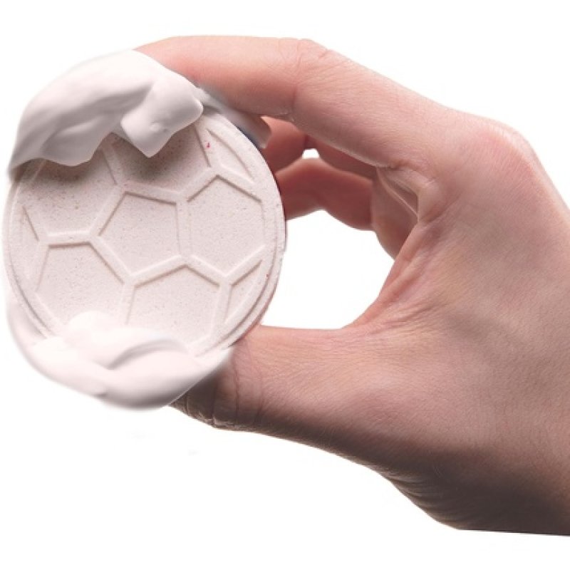 Inkee Foamy Football Bath Bomb for Children - Colorful Ball Shape