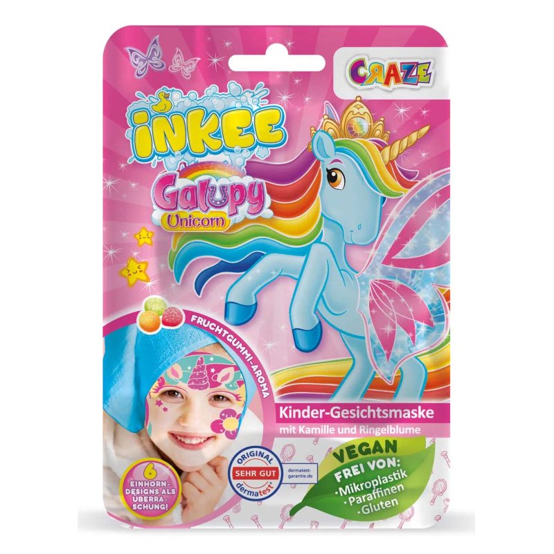 Craze Inkee Unicorn Face Mask